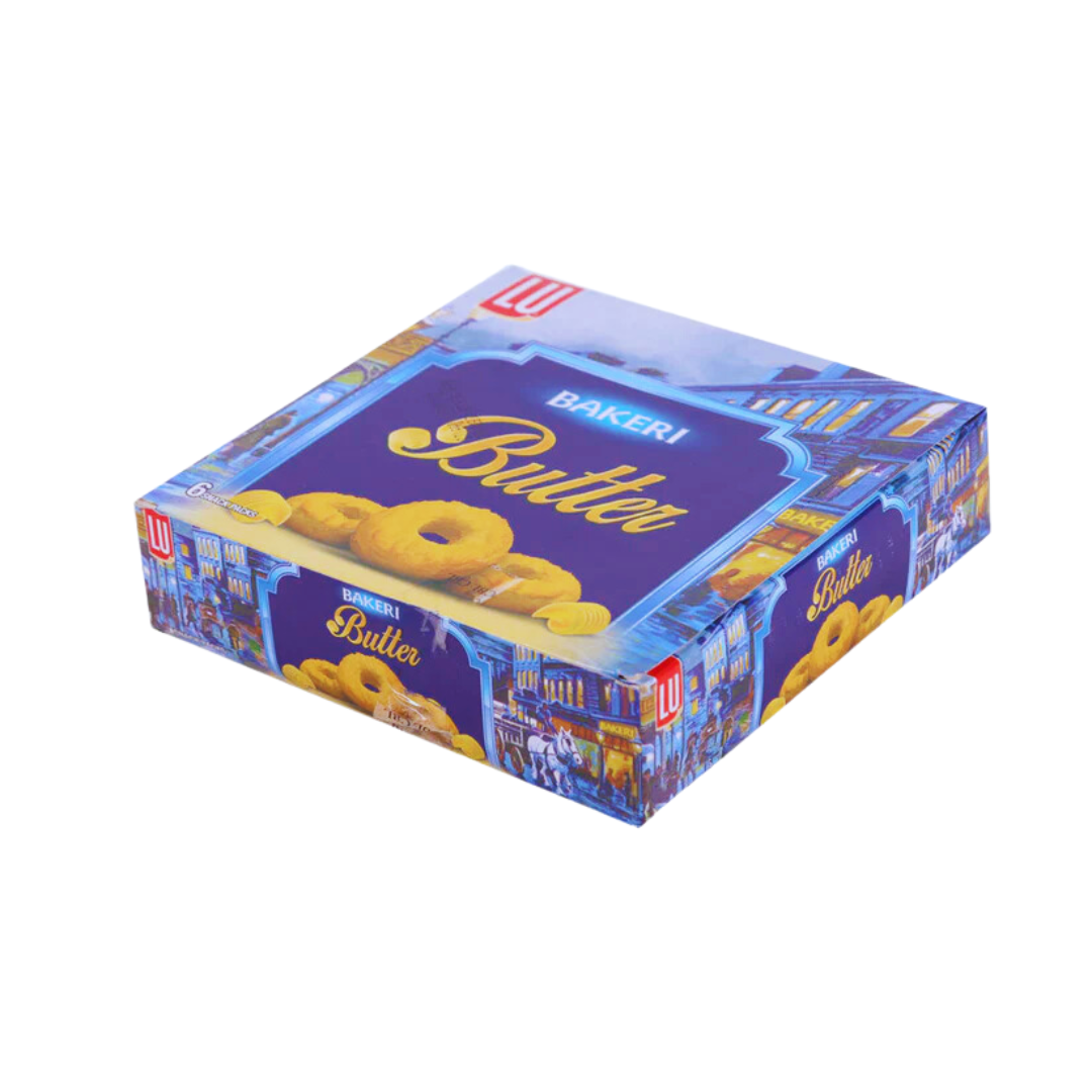 LU BAKERI BUTTER BISCUIT 33GM 6PCS BOX