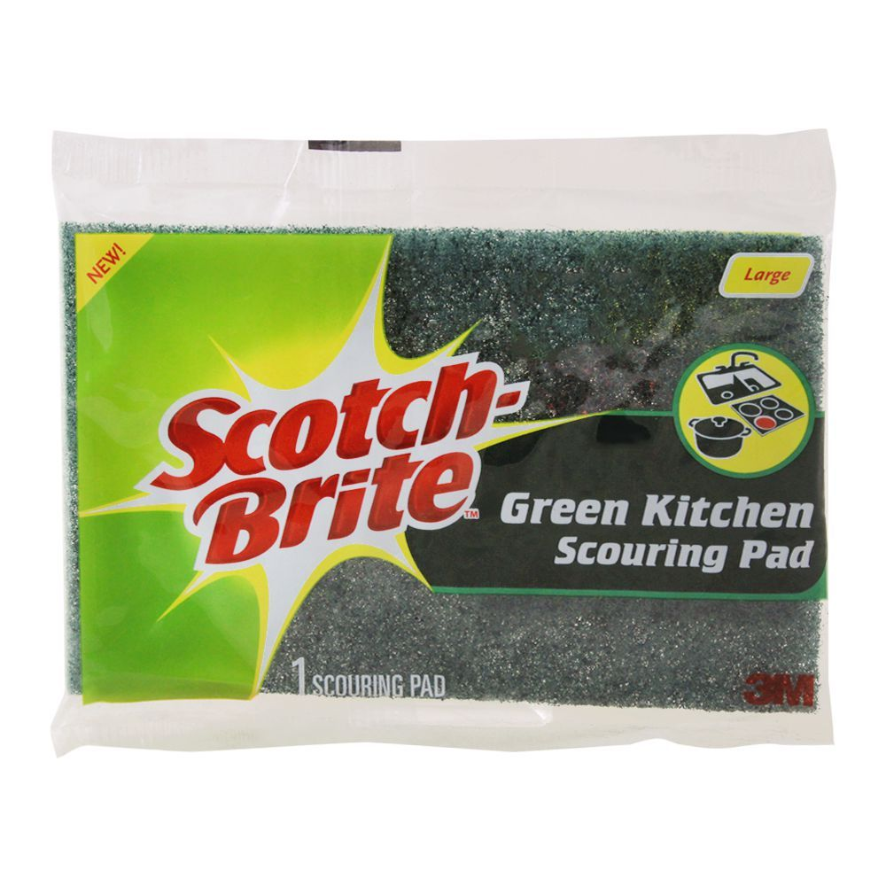 SCOTCH BRITE SCOURING PAD LARGE 1PC