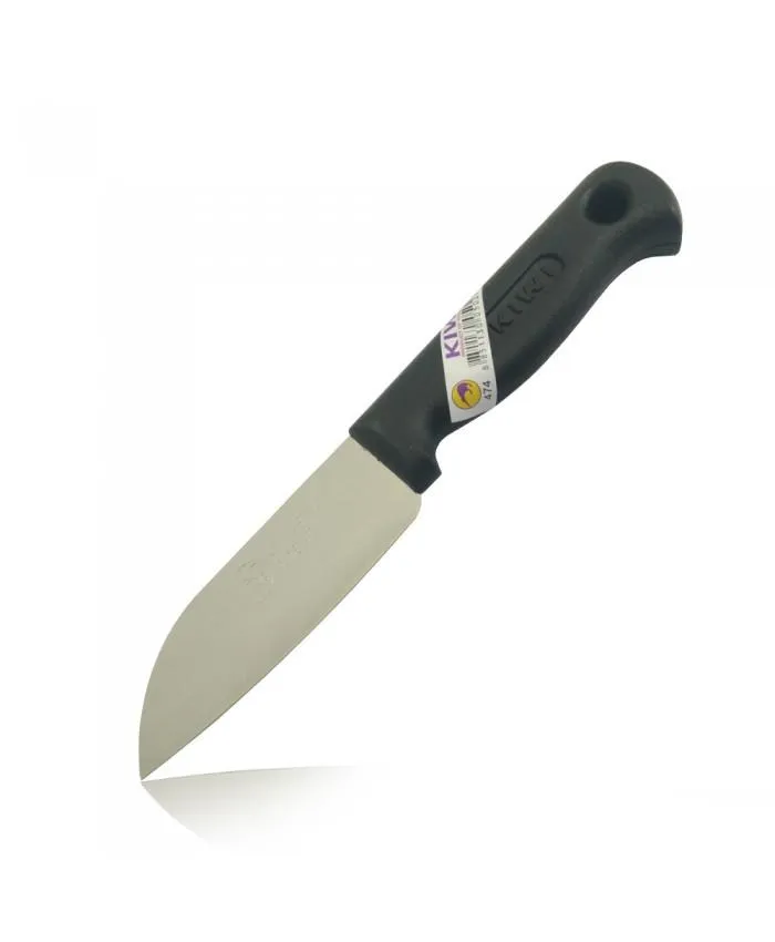 KIWI STAINLESS STEEL KNIFE PLASTIC HANDLE NO 474