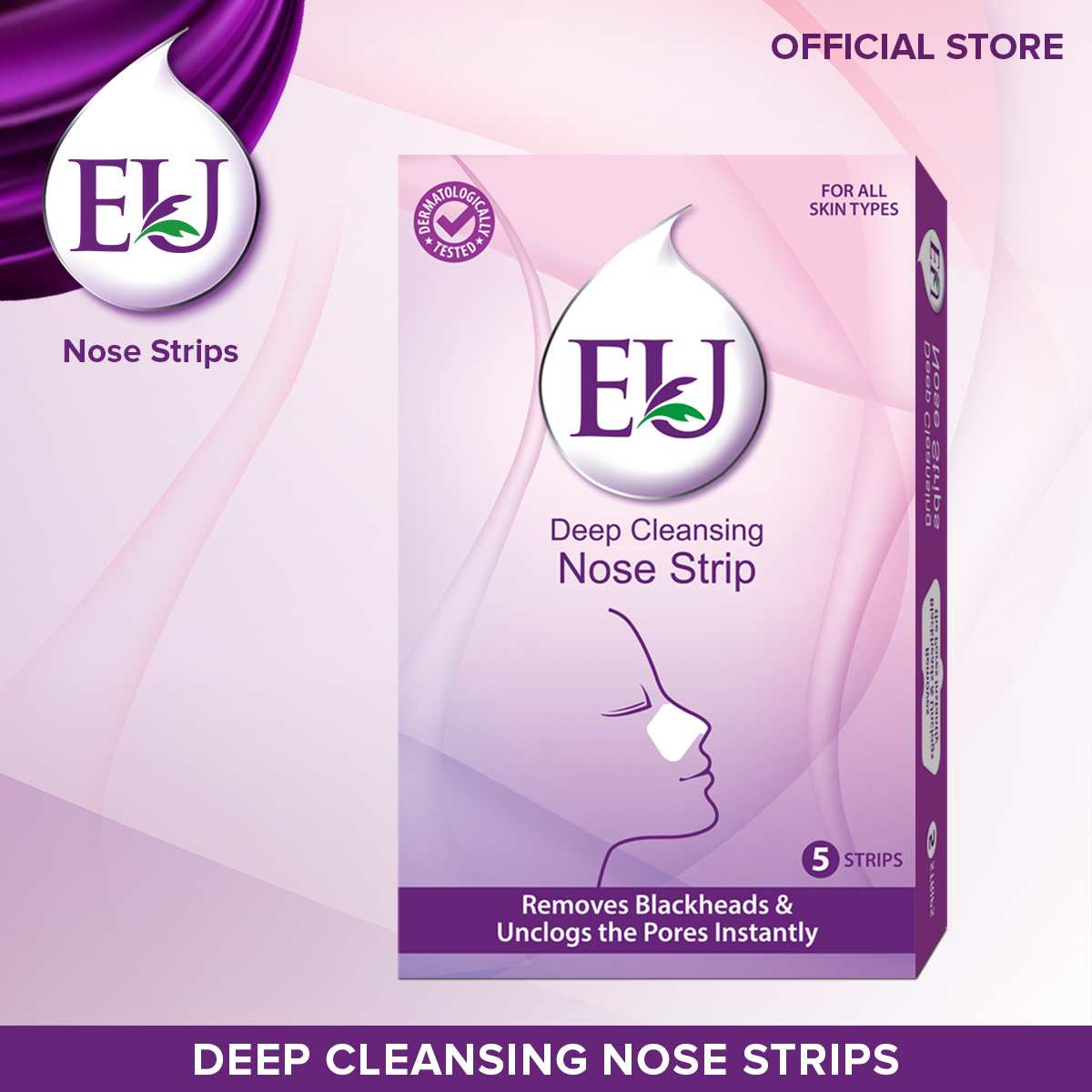 EU DEEP CLEANSING NOSE STRIPS 5-STRIPS