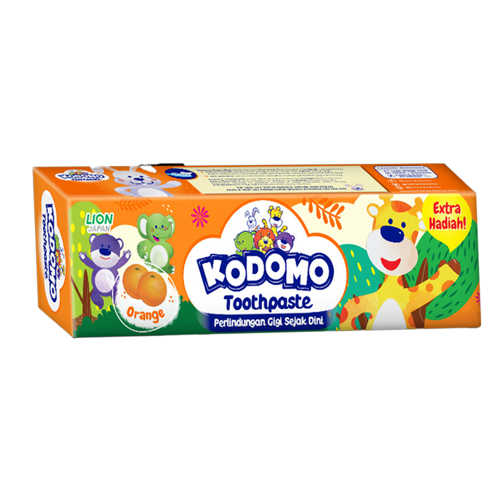 KODOMO KIDS TOOTHPASTE ORANGE 45GM