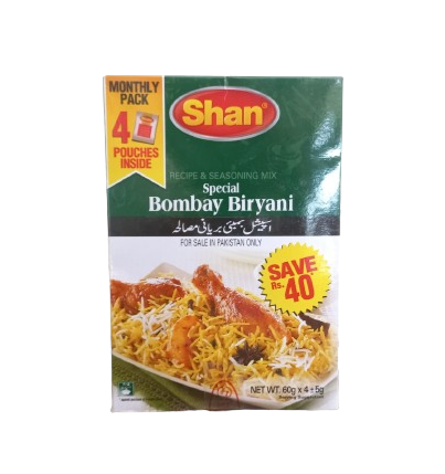 SHAN SPECIAL BOMBAY BIRYANI MASALA 240GM