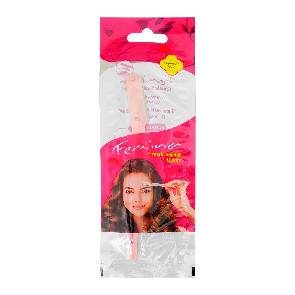 TREET FEMININE FEMALE FACIAL RAZOR