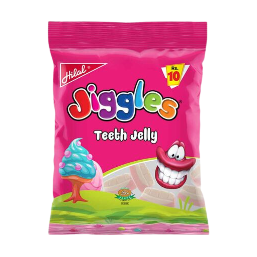 HILAL JIGGLES TEETH JELLY 20GM