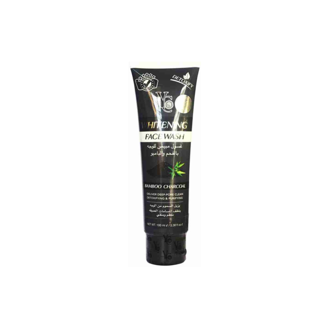 YC WHITENING BAMBOO CHARCOAL FACE WASH 100ML