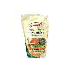 YOUNGS CREAMY MAYONNAISE POUCH 1LTR