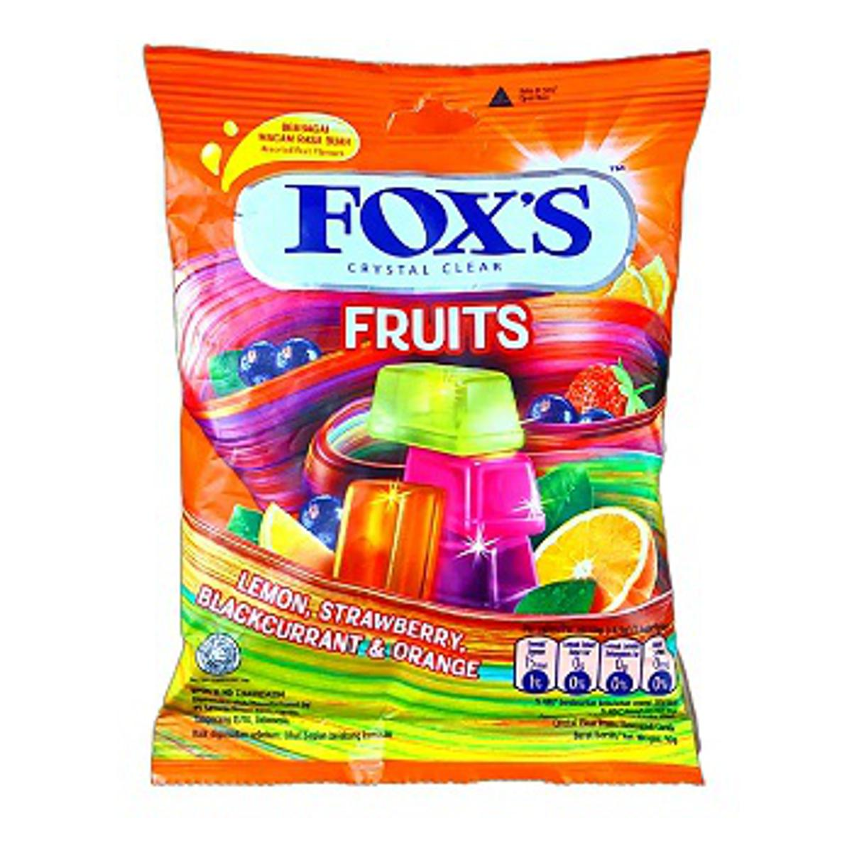 FOX'S CRYSTAL CLEAR FRUITS CANDIES