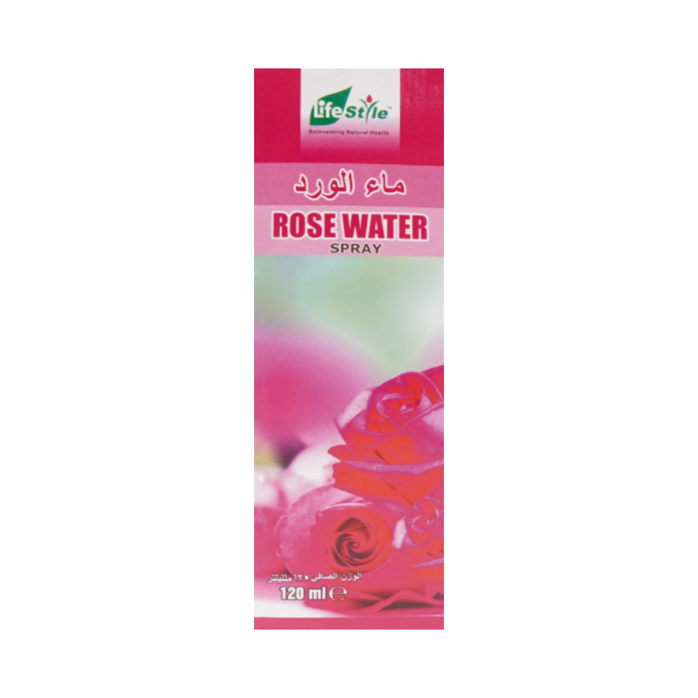 LIFE STYLE ROSE WATER 120ML