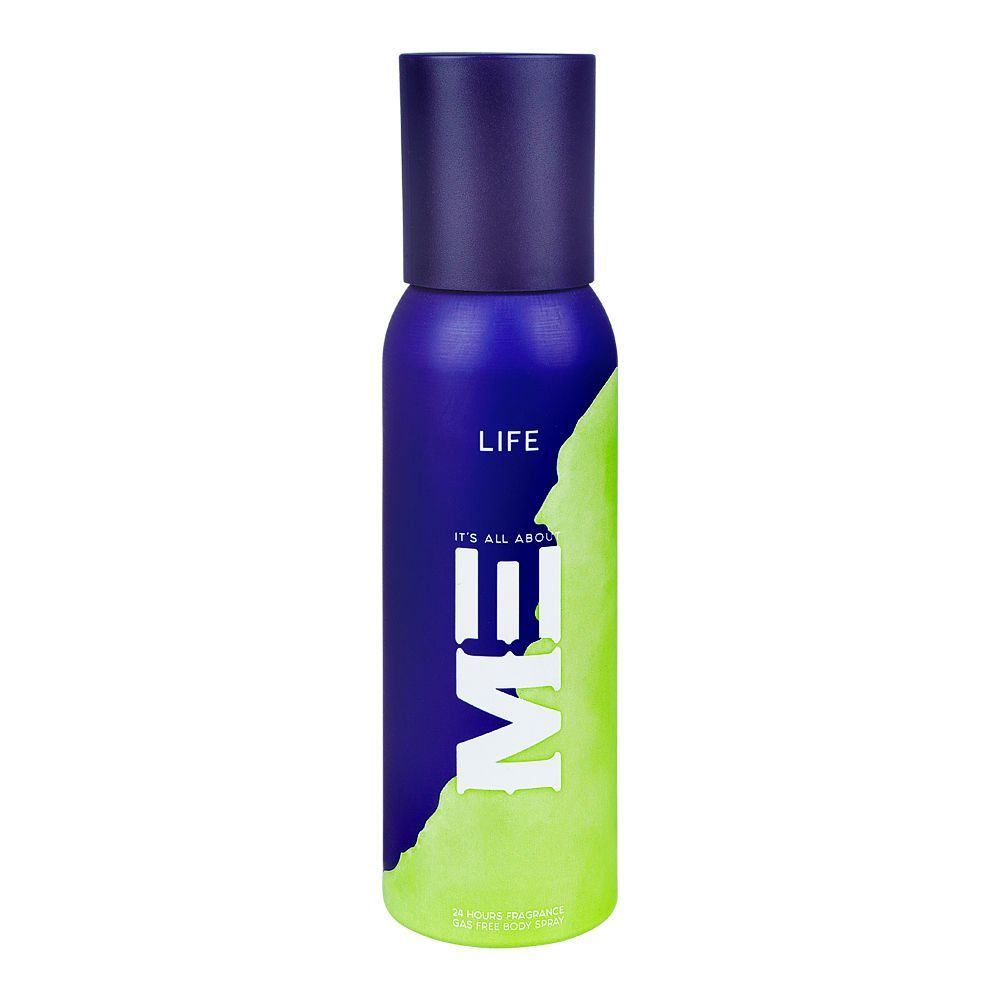 ME LIFE GAS FREE BODY SPRAY 120ML