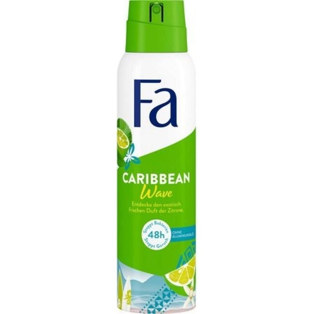 FA CARIBBEAN WAVE DEODORANT SPRAY 150ML