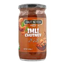 HAUT NOTCH IMLI CHUTNEY GLASS JAR 400GM