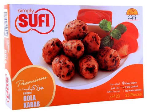 SUFI CHICKEN GOLA KABAB 515GM