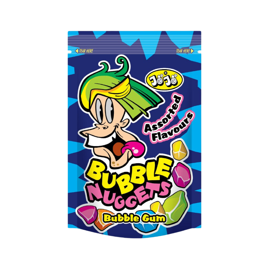 JOJO BUBBLE NUGGETS ASSORTED FLAVORS 50GM