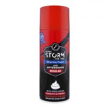 SUPER STORM SHAVING FOAM AFTER SHAVE REGULAR