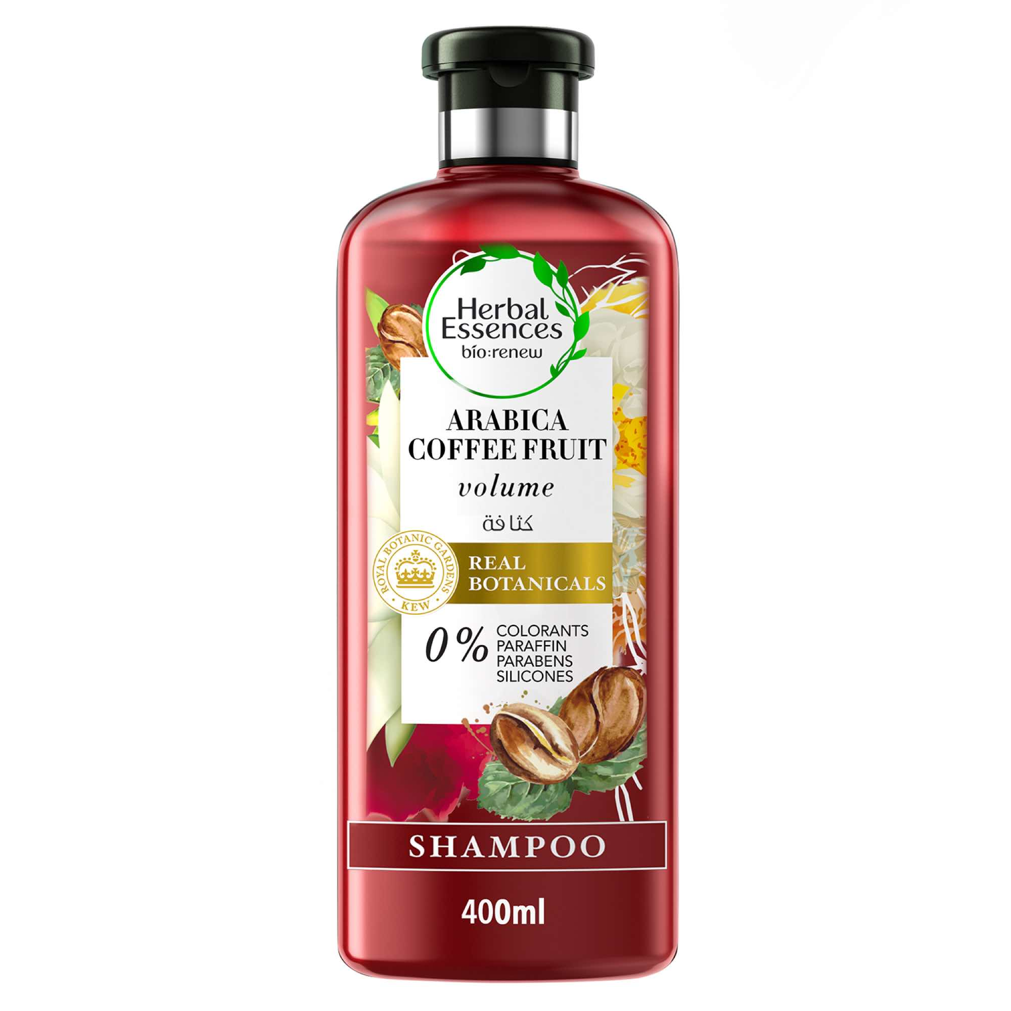 HERBAL ESSENCES SHAMPOO ARABICA COFFEE FRUIT 400ML