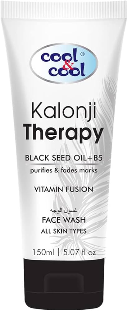 COOL & COOL KALONJI THERAPY BLACK SEED OIL +B5 FACE WASH 100ML