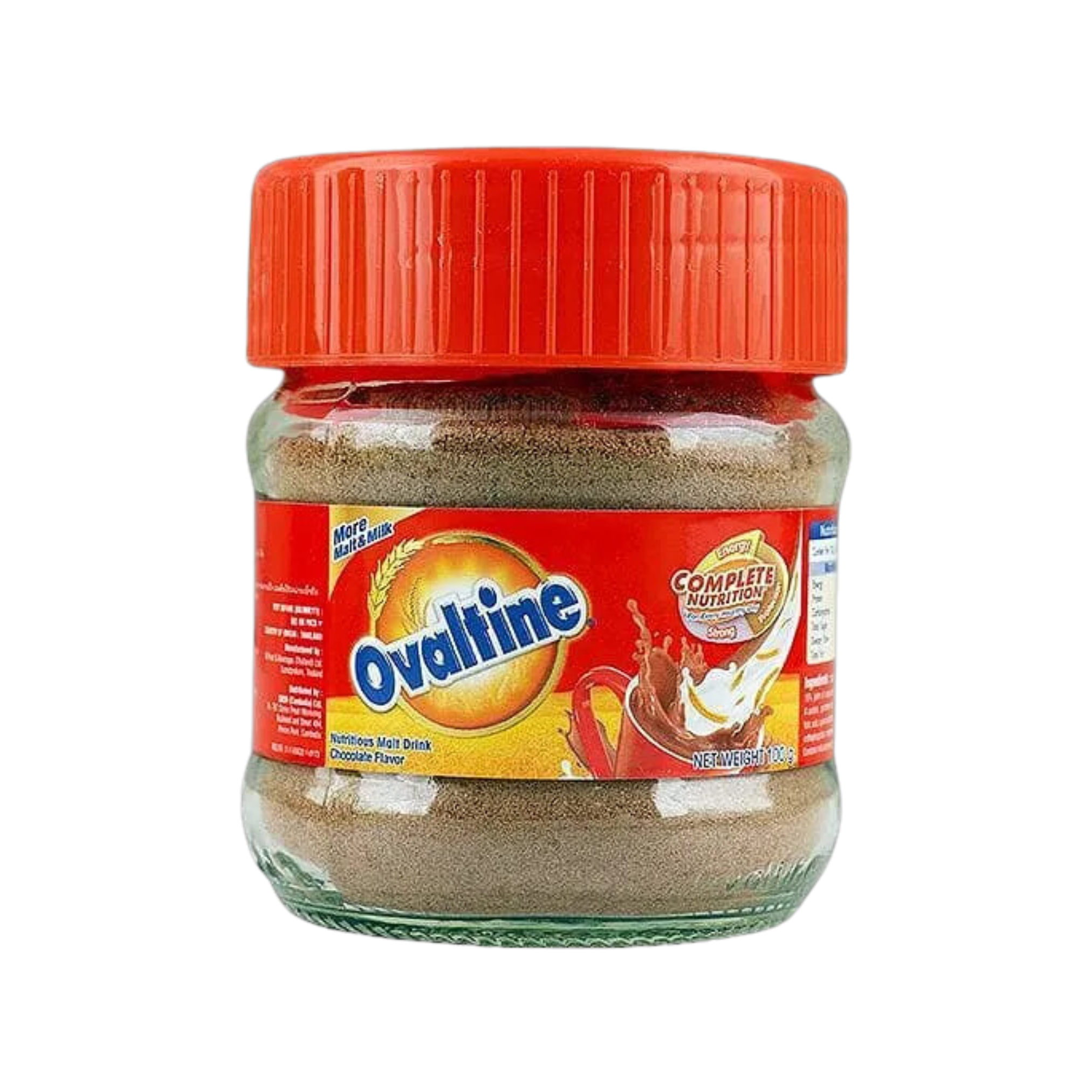 OVALTINE DRINKING POWDER CHOCOLATE FLAVOUR JAR 100GM