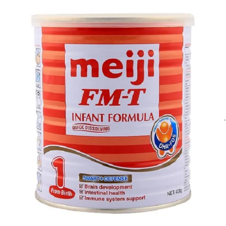 MEIJI FM-T INFANT FORMULA STAGE-1 400GM TIN