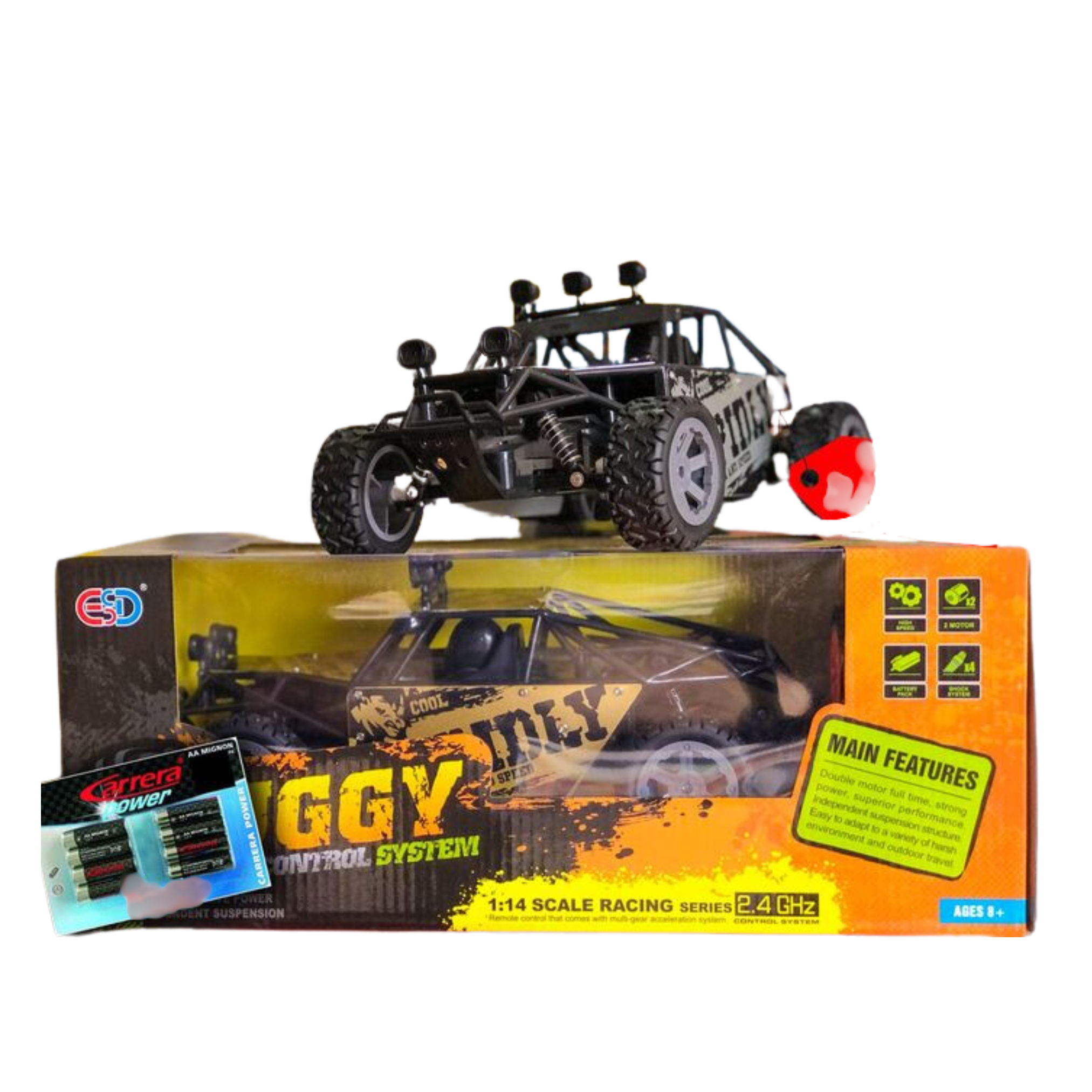 RC CAR BUGGY OFF-ROAD REMOTE CONTROL ESD77