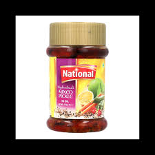 NATIONAL HYDERABADI MIXED PICKLE IN OIL JAR 370GM