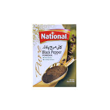 NATIONAL BLACK PEPPER POWDER 25GM