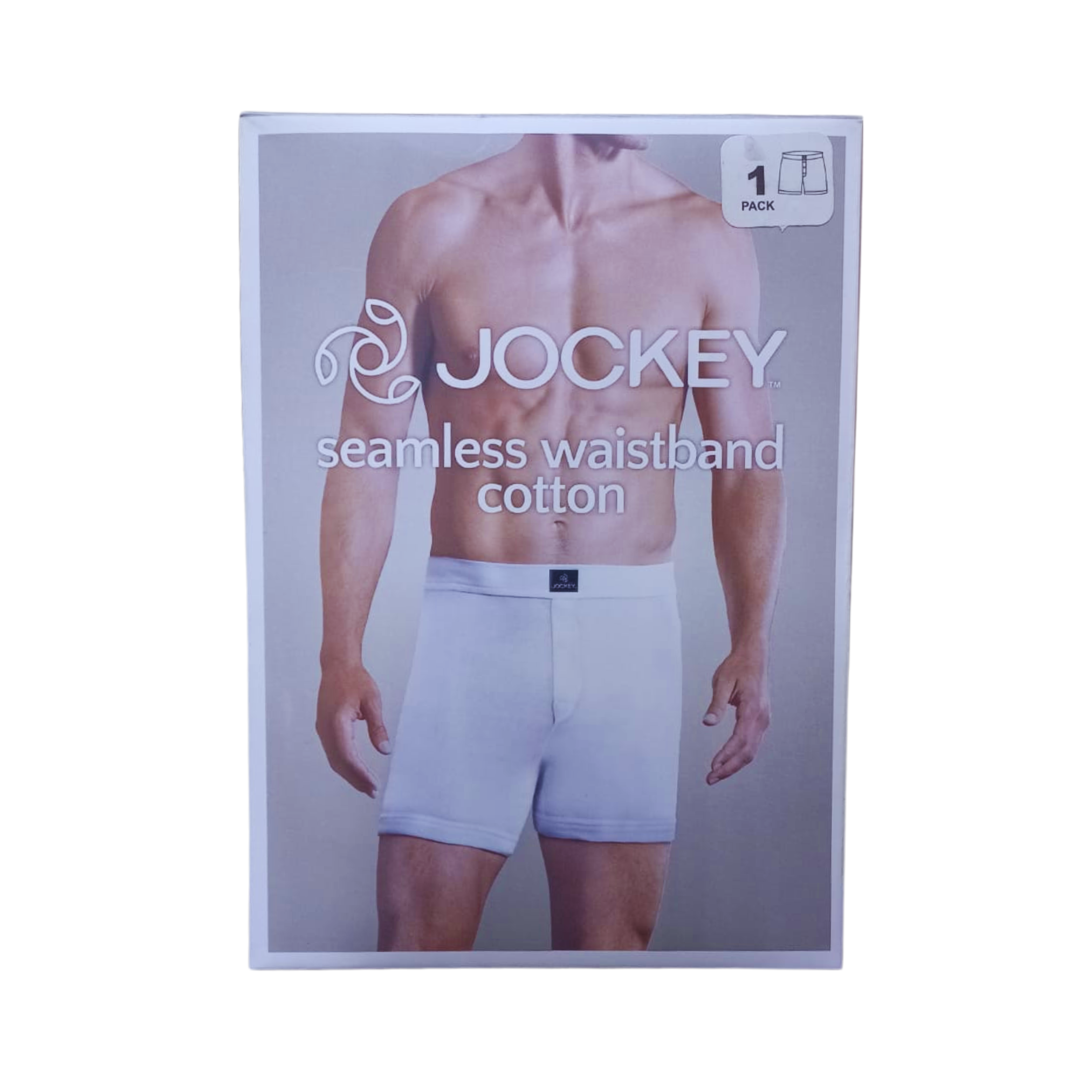 JOCKEY MEN SEAMLESS WAISTBAND KNIT BOXER