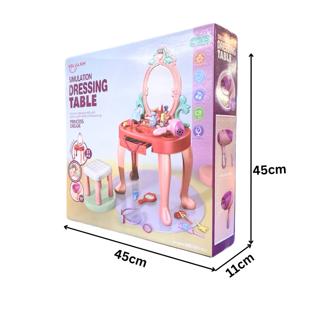 SIMULATION DRESSING TABLE KIDS NO.678-2A 31PCS