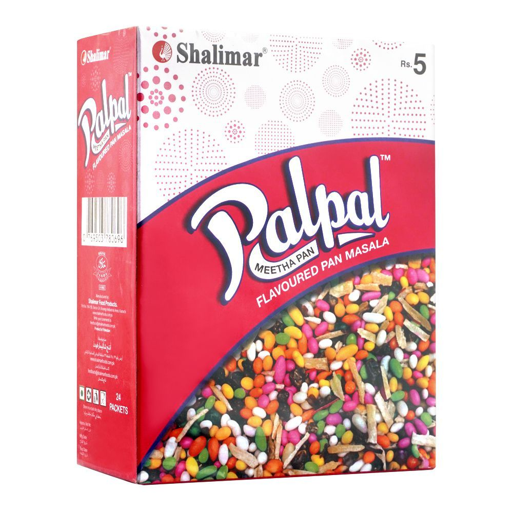 SHALIMAR PALPAL PANMASALA 48PCS BOX