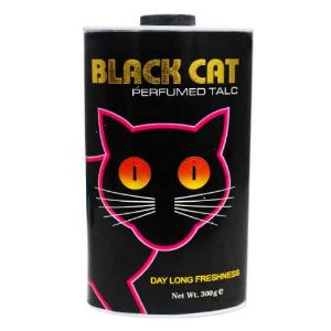 BLACK CAT PERFUMED TALC 300GM