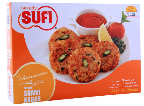 SUFI CHICKEN SHAMI KABAB 612GM