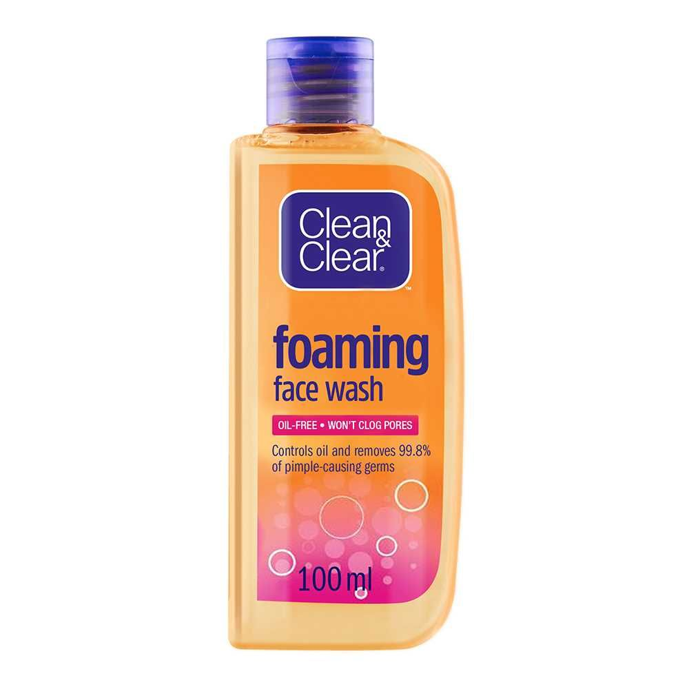 CLEAN & CLEAR FOAMING FACE WASH 100ML