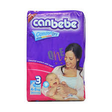 CANBEBE DIAPERS MIDI NO3 4-9KG 36PCS