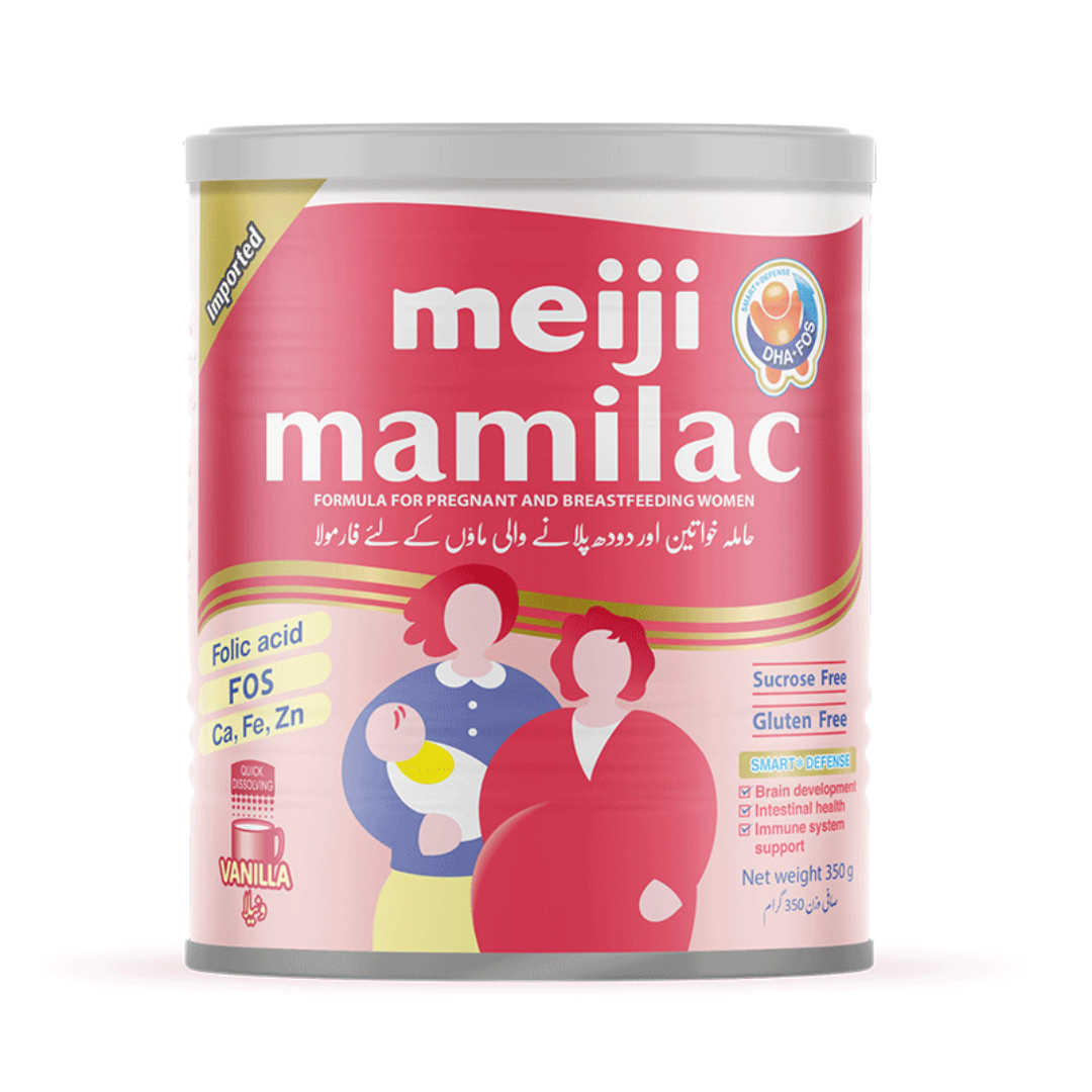 MEIJI MAMILAC VANILLA GLUTEN FREE 350GM TIN