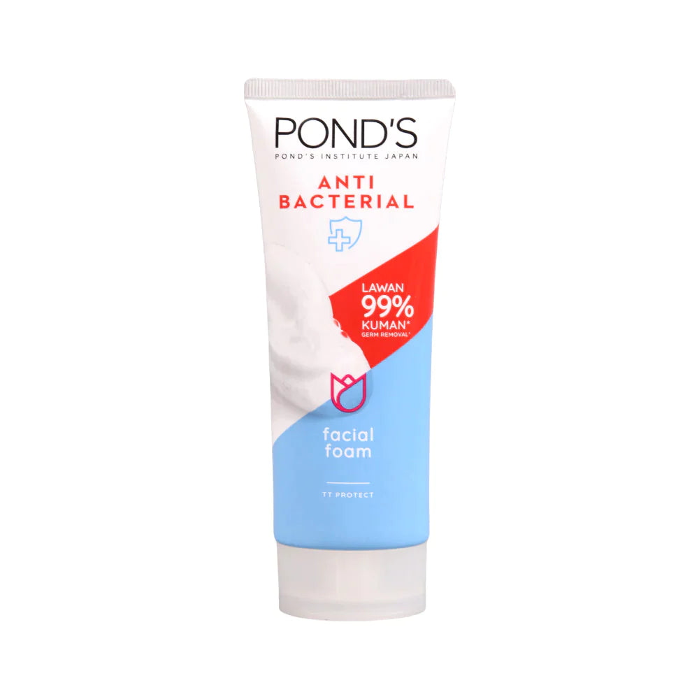 PONDS ANTI BACTERIAL FACIAL FOAM 100GM