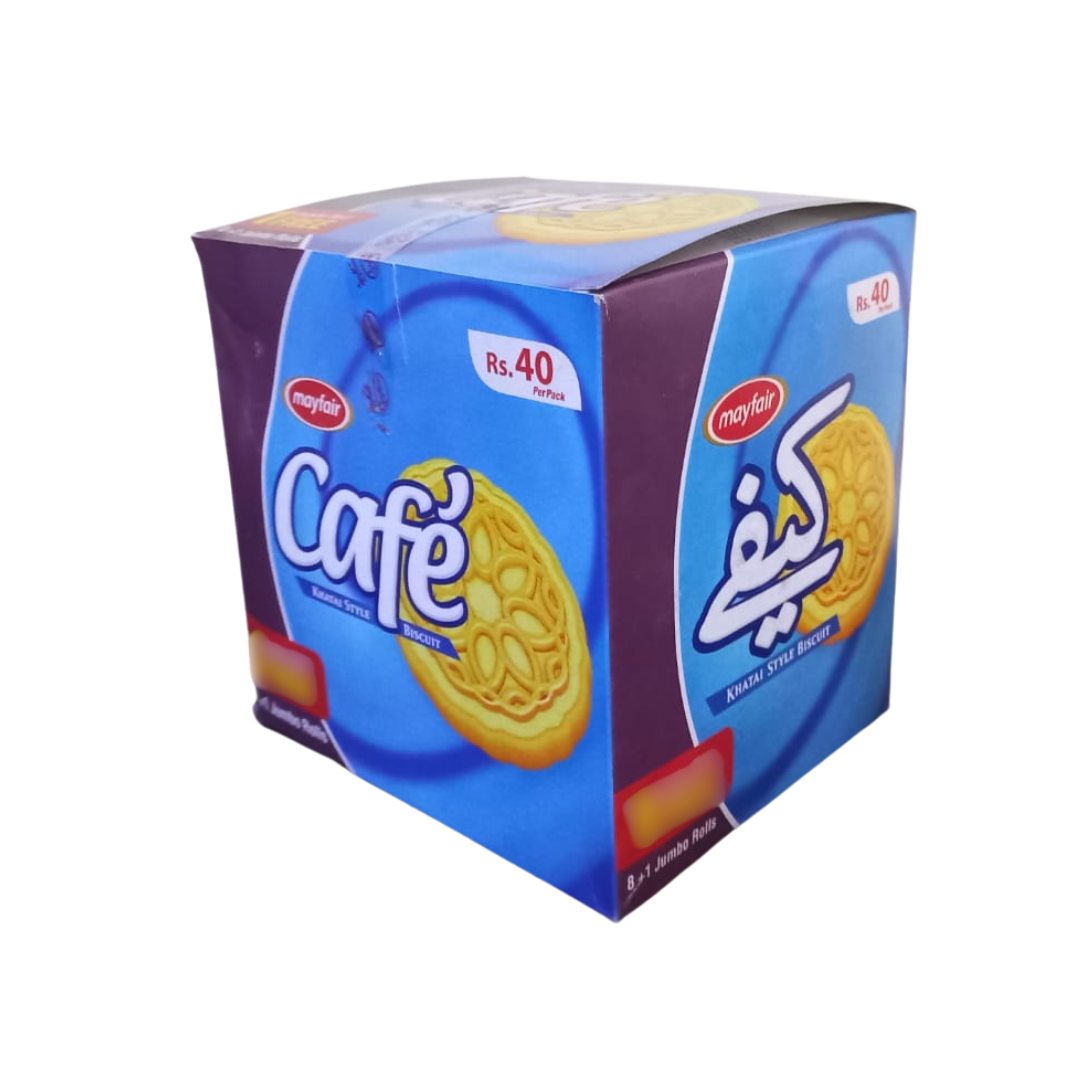 MAYFAIR CAFE BISCUIT 72GM 8PCS BOX