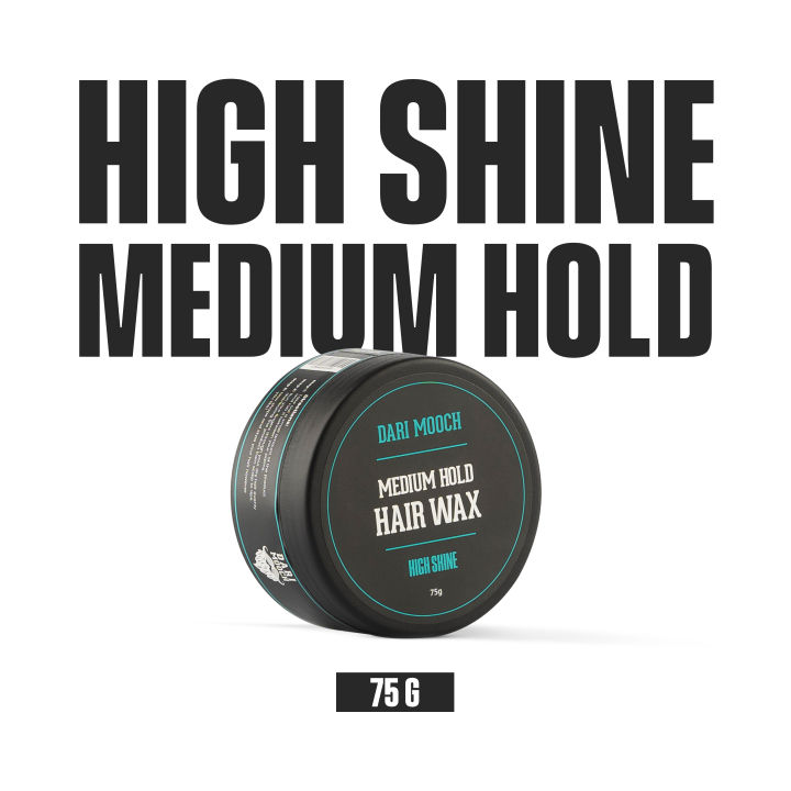 DARI MOOCH MEDIUM HOLD HAIR WAX HIGH SHINE 75GM