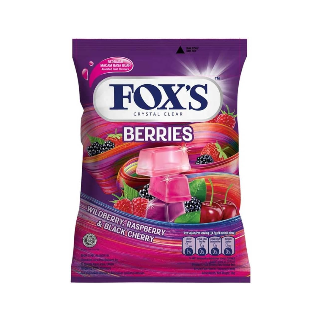 FOX'S CRYSTAL CLEAR BERRIES