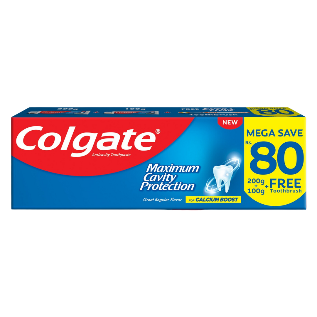 COLGATE TOOTHPASTE MEGA SAVE PACK 300GM