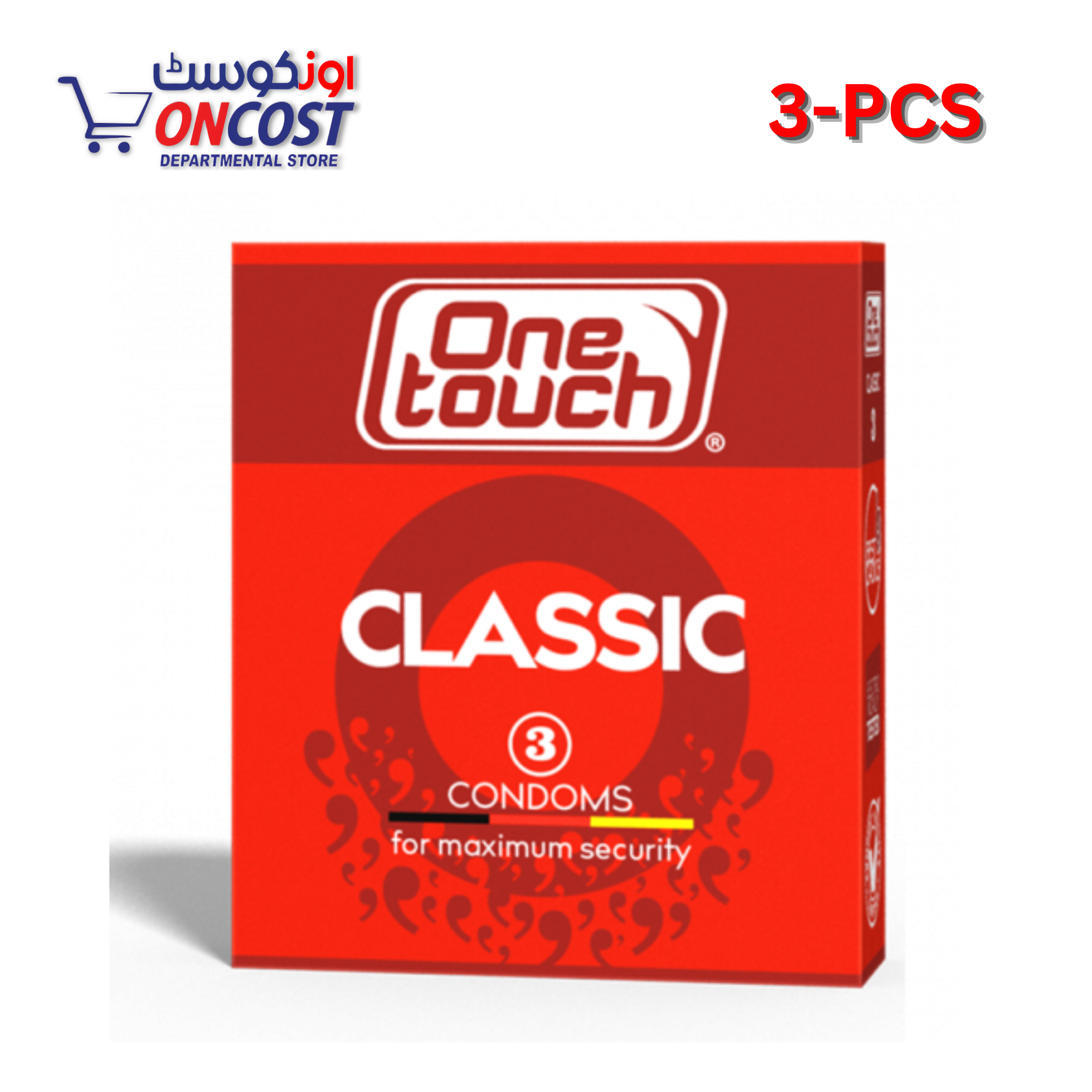 ONE TOUCH CLASSIC CONDOM 3PCS