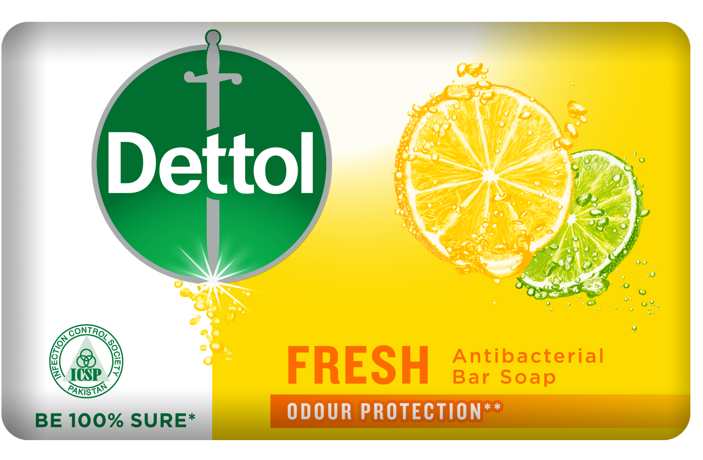 DETTOL FRESH ODOUR PROTECTION SOAP 130GM