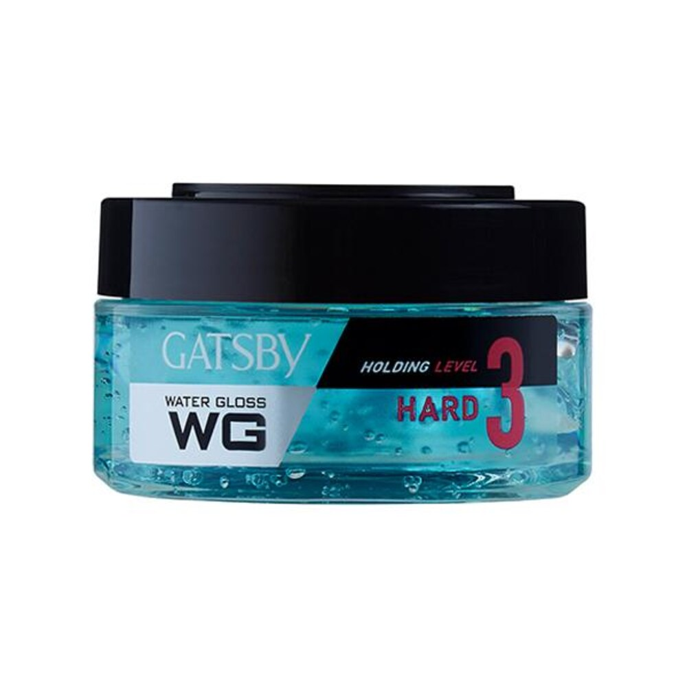 GATSBY HAIR GEL WATER GLOSS HOLDING LEVEL 3 HARD 75GM