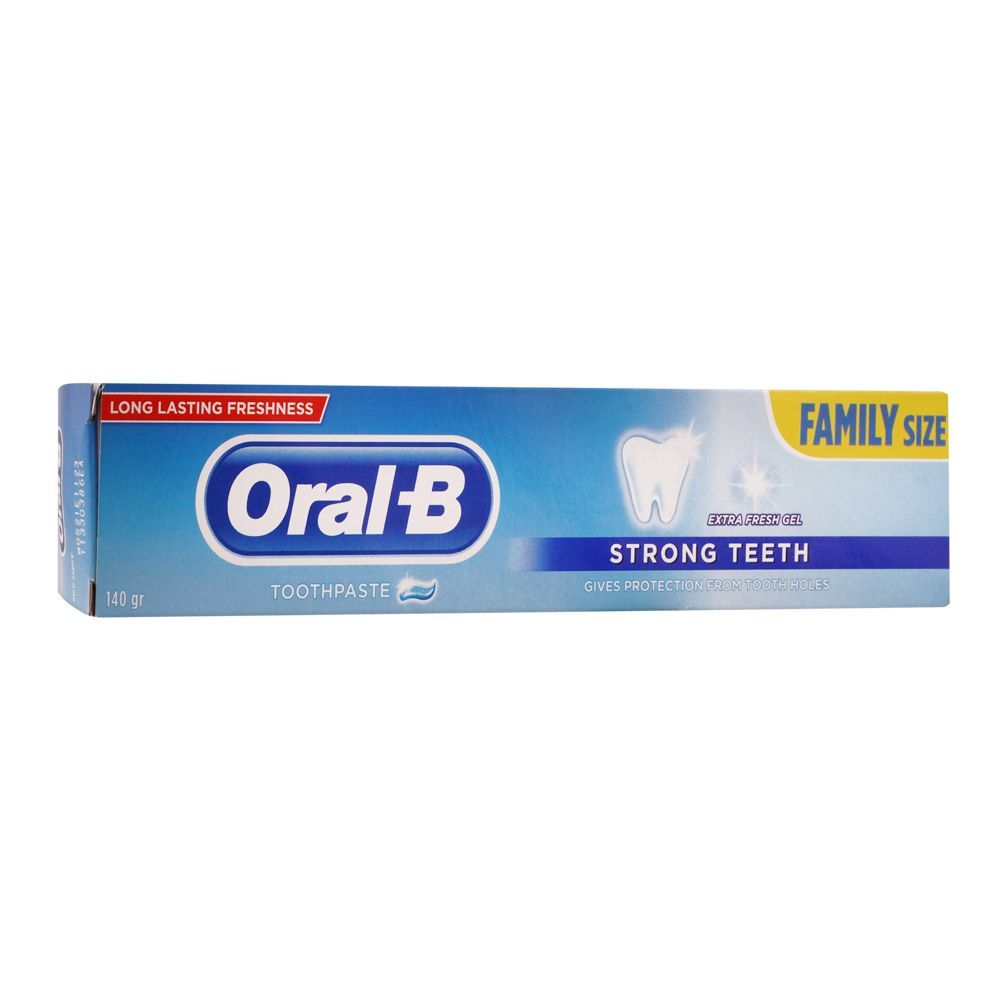 ORAL B TOOTHPASTE STRONG TEETH 140GM