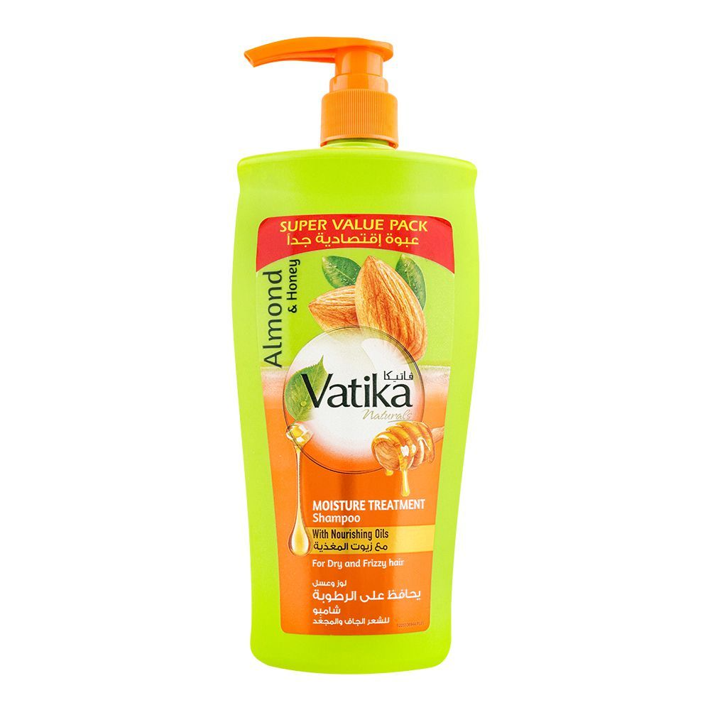 VATIKA ALMOND & HONEY MOISTURE TREATMENT SHAMPOO 650ML