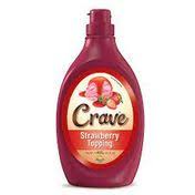 YOUNGS CRAVE STRAWBERRY TOPPING 623GM