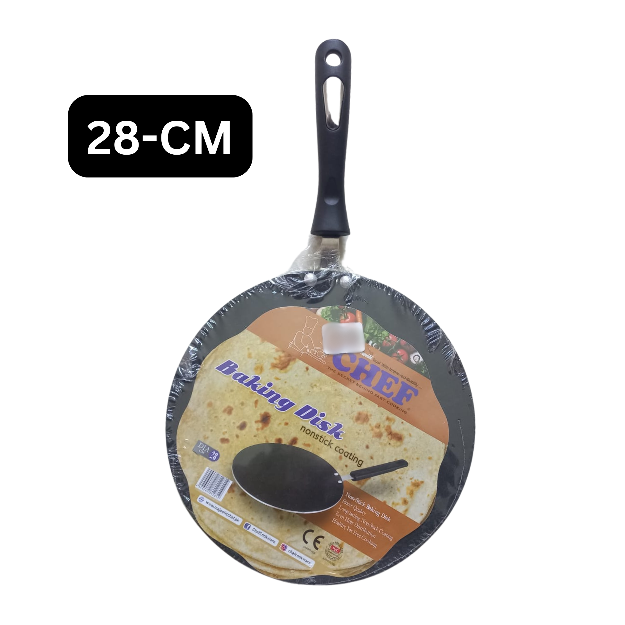 CHEF MAJESTIC NON STICK BAKING DISH TAWA 28CM