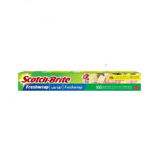 SCOTCH BRITE FRESH WRAP CLING FILM 100 SQ.FT 31M X 30CM