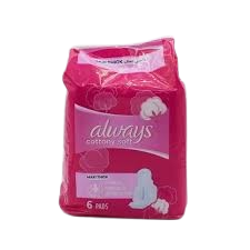 ALWAYS SANITARY PADS MAXI THICK LONG 6PCS