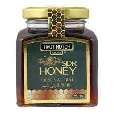 HAUT NOTCH SIDR HONEY GLASS JAR 250GM