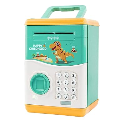 KIDS DINOSAUR PIGGY BANK MONEY SAVING 9155