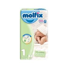 MOLFIX DIAPER NEW BORN NO1 44PCS